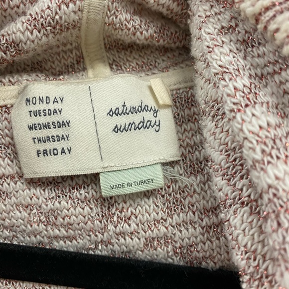 Anthropologie Saturday Sunday Long Oversized Cardigan . size M/L - Picture 7 of 9